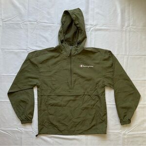 Champion Forest Green Zip Up W	indbreaker